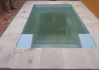 Piscina de poliéster - 3x2m